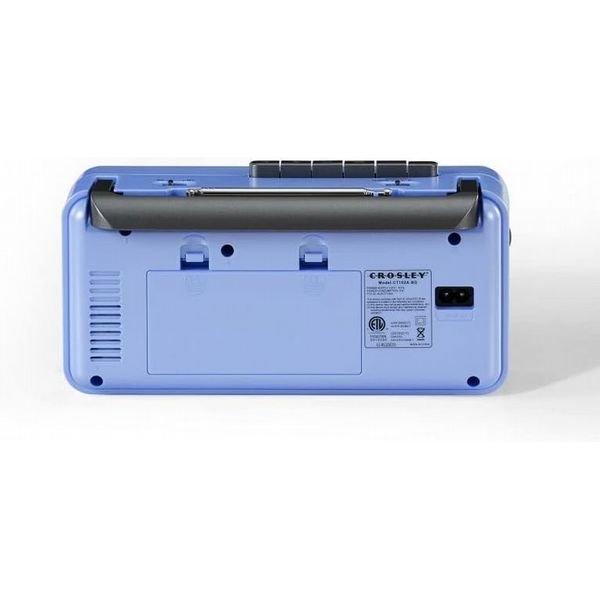 Ct102 Cassette Player Blue/Grey UK Adapter