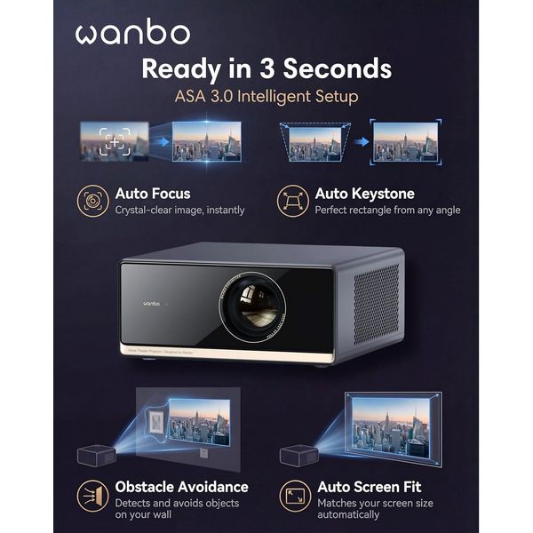 WANBO X5 Pro - Home Projector