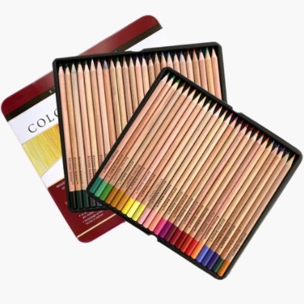 Peter Pauper Studio Series Deluxe Coloured Pencil Set (Set of 50)
