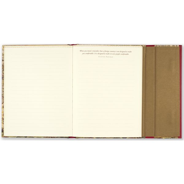 Peter Pauper Journal Fold-Over Old World