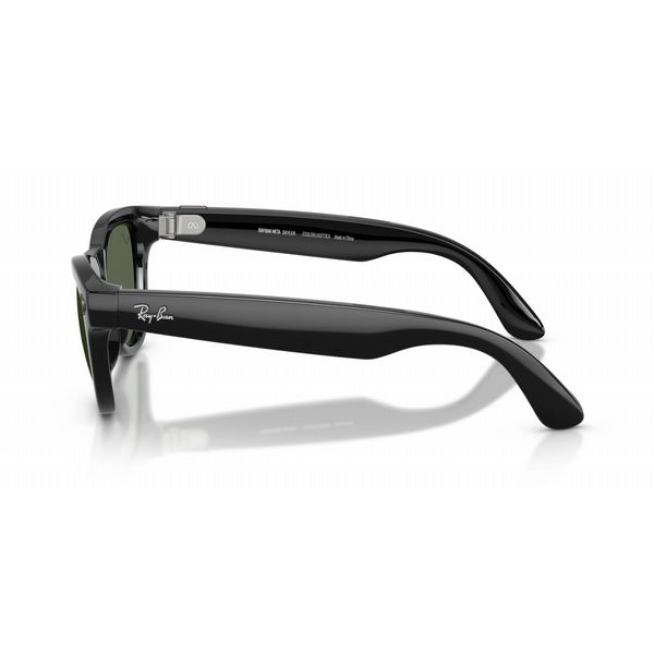 Rayban Meta Skyler Black Frame with G15 Green Lens