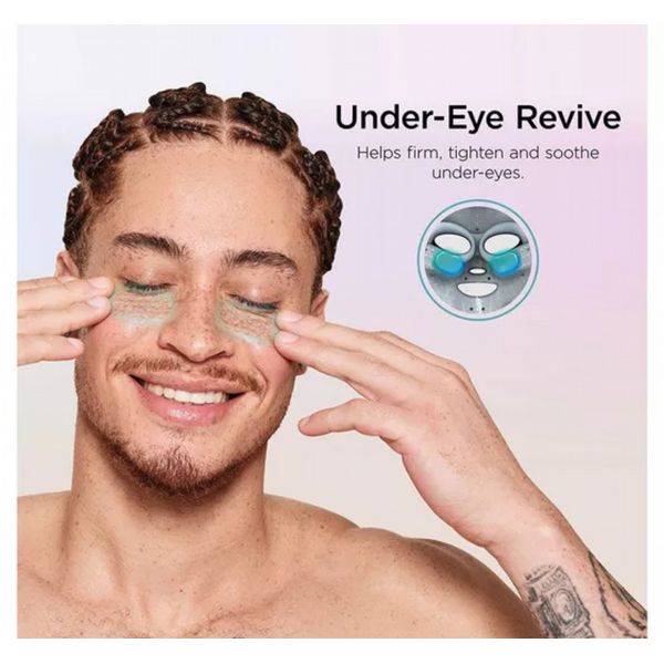 Shark CryoGlow Cooling LED Anti-Ageing & Blemish Repair Mask - Blue Frost/Lilac Chill