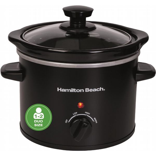 Hamilton Beach 1.8L Slow Cooker Black Open Box