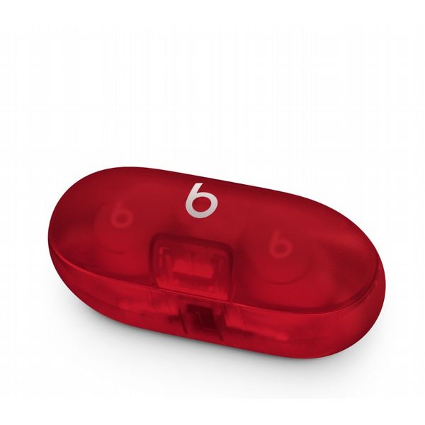 Beats Earphones Wireless Solo Buds - Transparent Red