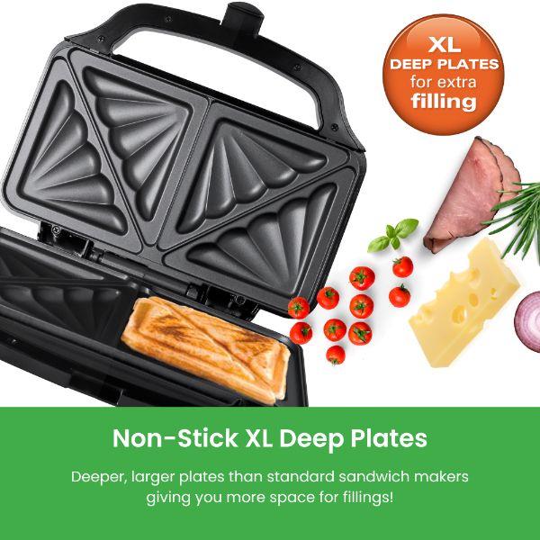 HAMILTON BEACH DEEP FILL SANDWICH TOASTER