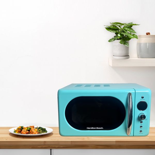 Hamilton Beach Retro Microwave 20L, 700W, Mint
