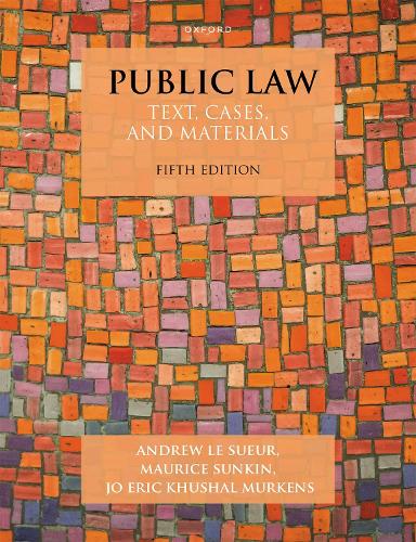 Public Law: Text, Cases, and Materials (ePub eBook)