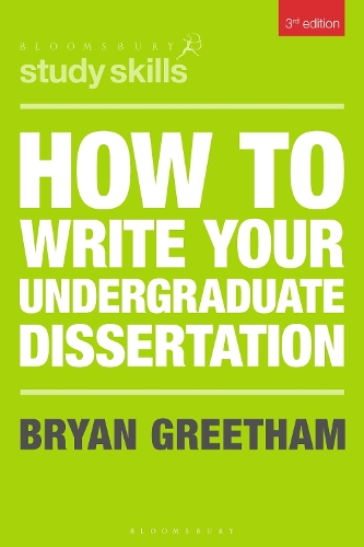 How to Write Your Undergraduate Dissertation (ePub eBook)