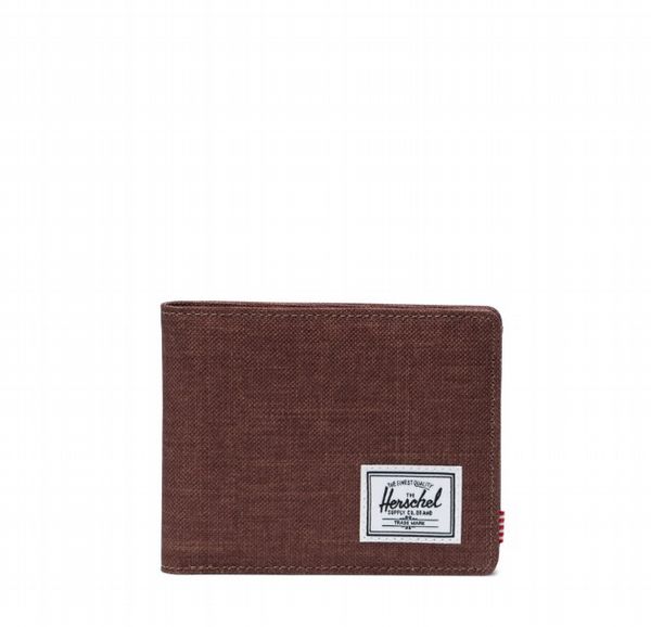 Herschel Roy Wallet Potting Soil Crosshatch