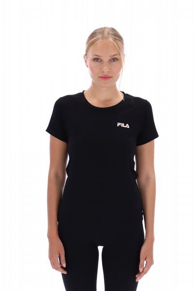 Fila CECILIA CLASSIC T_SHIRT Womens - Black - Small
