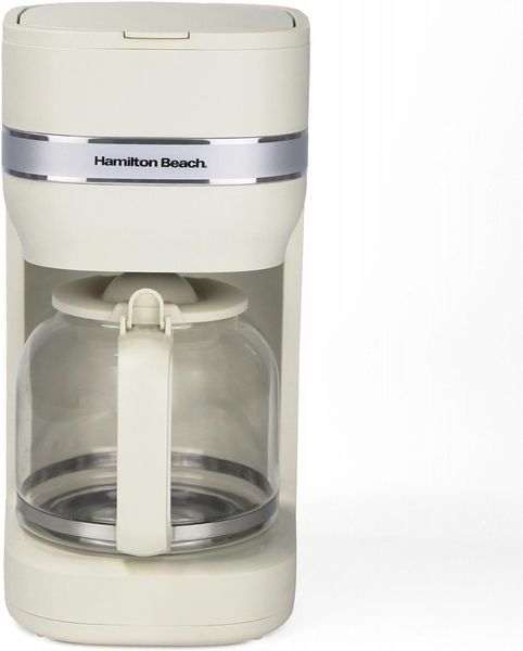 Hamilton Beach Ella Filter Coffee Machine Cream Open Box