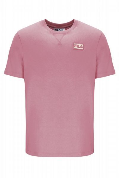 Fila - Benjiman  - Short Sleeve Tee With V Insert- Foxglove S