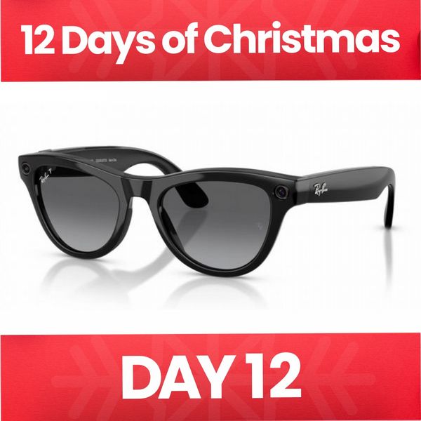 Rayban Meta Skyler Black Frame with Graphite Polarised Lens