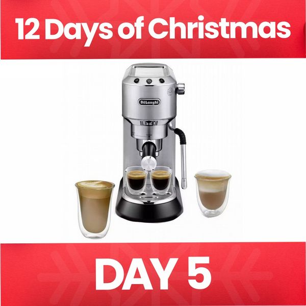 Delonghi Dedica Arte Manual Coffee Machine Silver