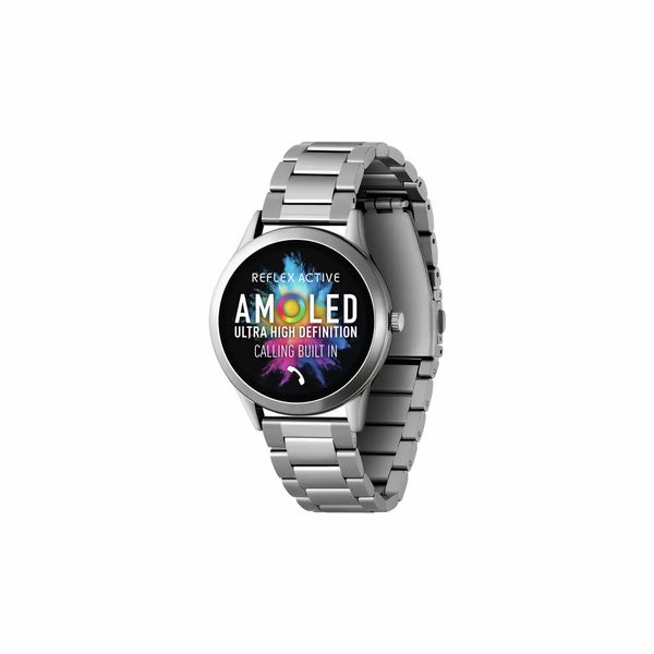Reflex Active Series 31 Amoled Smart Calling - Silver Bracelet