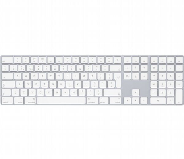 Magic Keyboard with Numeric Keypad - British English Silver