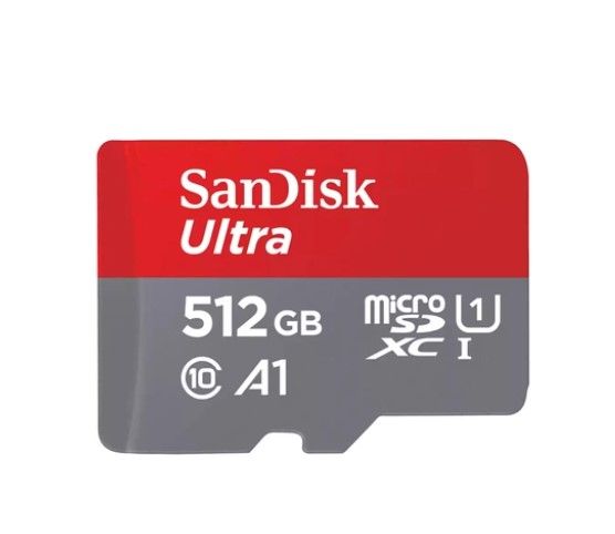 Sandisk FC 512GB Ultra MicroSD + SD