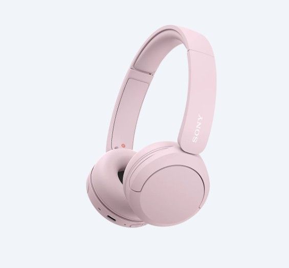 Sony WH-CH520 Bluetooth Headphones - Pink