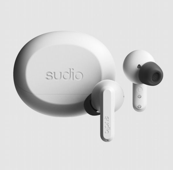 Sudio A3 Pro NC Earbuds Fog White