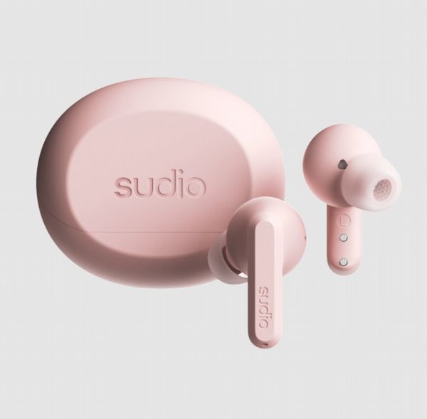 Sudio A3 Pro NC Earbuds Blush Pink