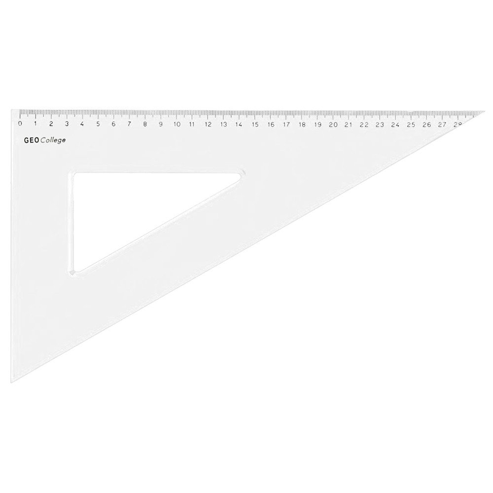 Aristo: Geo College: Triple Edged Scale Ruler: 30cm