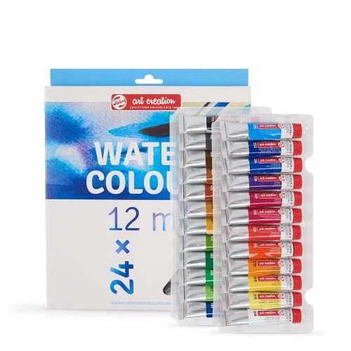 Royal Talens : Art Creation : Watercolour Paint : 12ml : Set of 24
