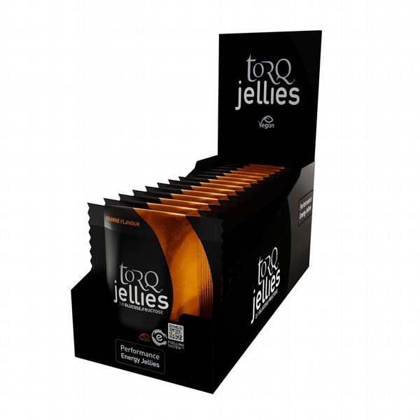 TORQ Energy Jellies (Box of 15) Orange