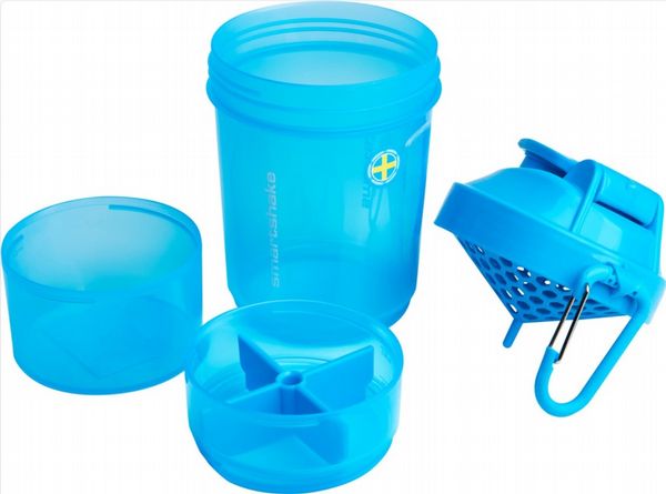 Smartshake Original2Go ONE Shaker 600ml (Neon Blue)