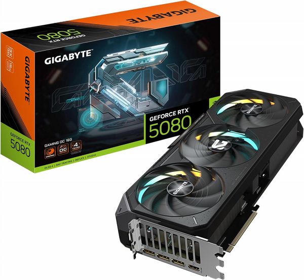 GIGABYTE GeForce RTX 5080 GAMING OC 16G